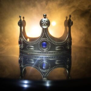 Golden crown symbolizing strength, self-worth, and personal empowerment