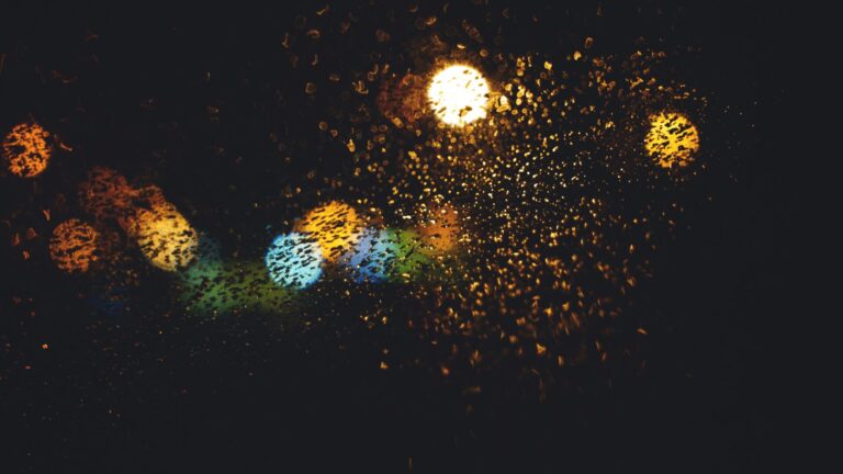 Soft dreamy lighting creating a calm and relaxing atmosphere